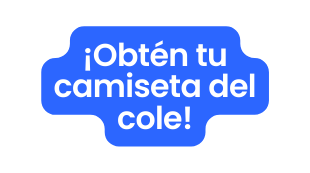 Obtén tu camiseta del cole